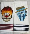 Heat Miser Snow Miser Christmas Towel