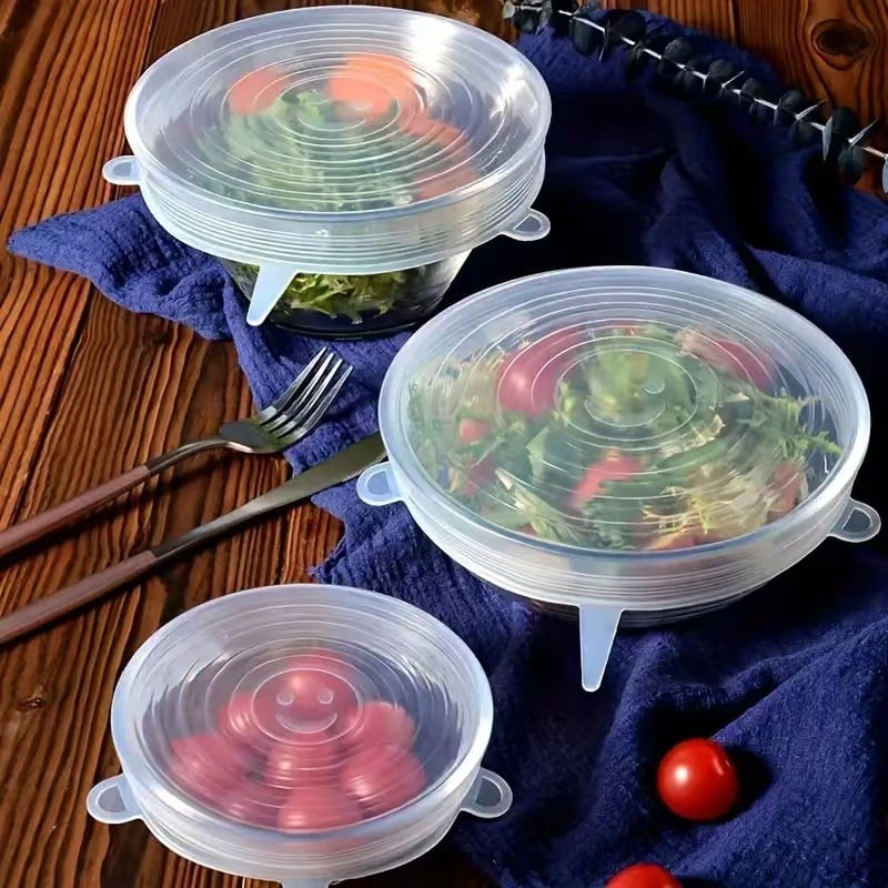 💥LAST DAY SALE 50% OFF💥6/12pcs Silicone Cover Stretch Reusable Lids