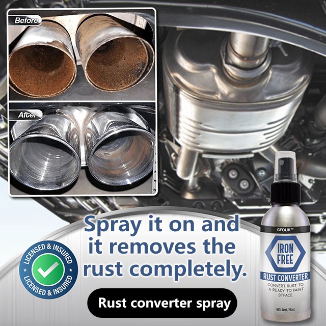 🔥Last Day Sale - 50% OFF🎁Rayhong Rust Converter Spray