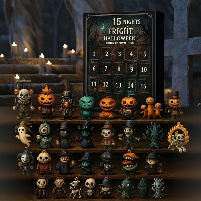 🔥Halloween Early Discount 49% Off🔥 31 Nights of Fright Halloween Countdown Box