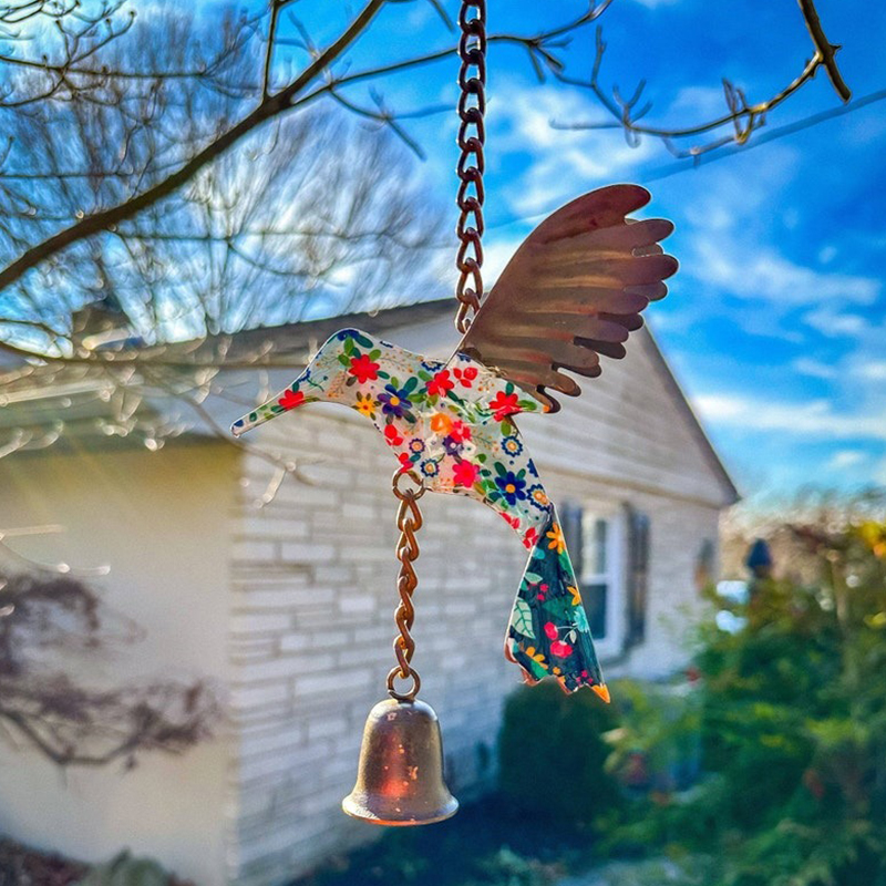 CHATERCY®Floral Hummingbird Multicolor Ornamen | Gift For Friends & Family(Random Color)