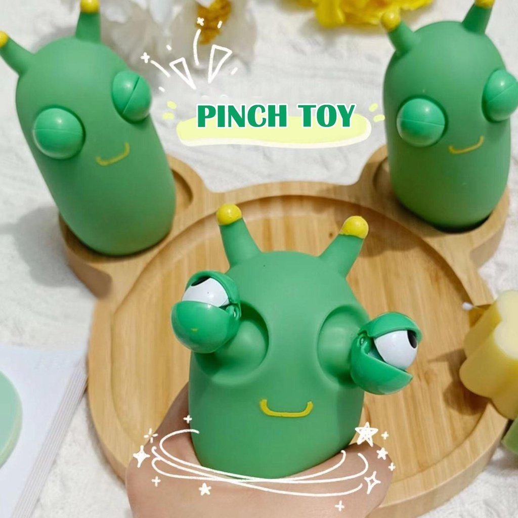 (🔥Last Day Promotion - 49% OFF) Funny Grass Worm Pinch Toy - Buy 2 Get 2 Free NOW!