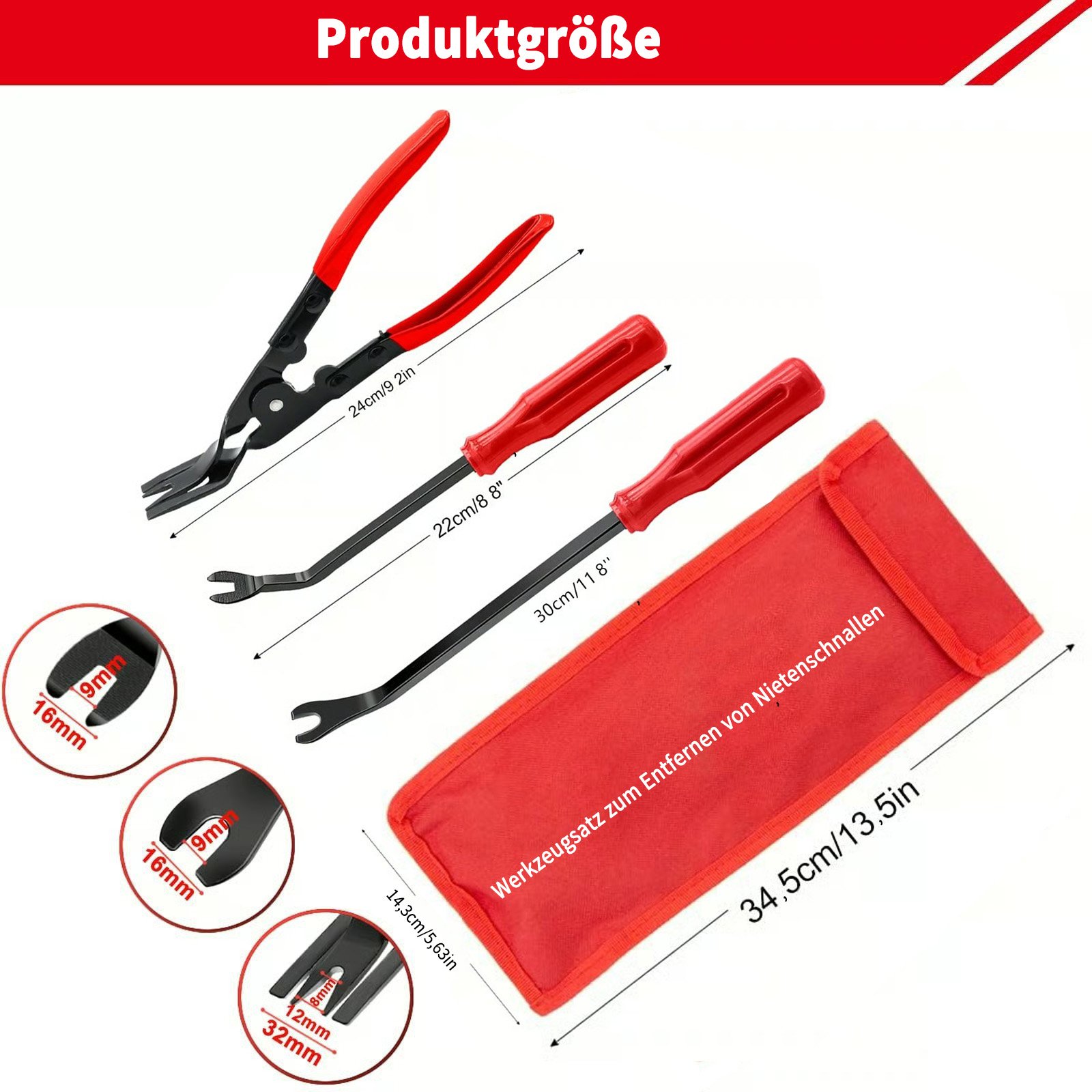 🔥Letzter Tag Verkauf 49% Rabatt🚗2025 New Panel Clip Removal Zange 3-Teiliges Set