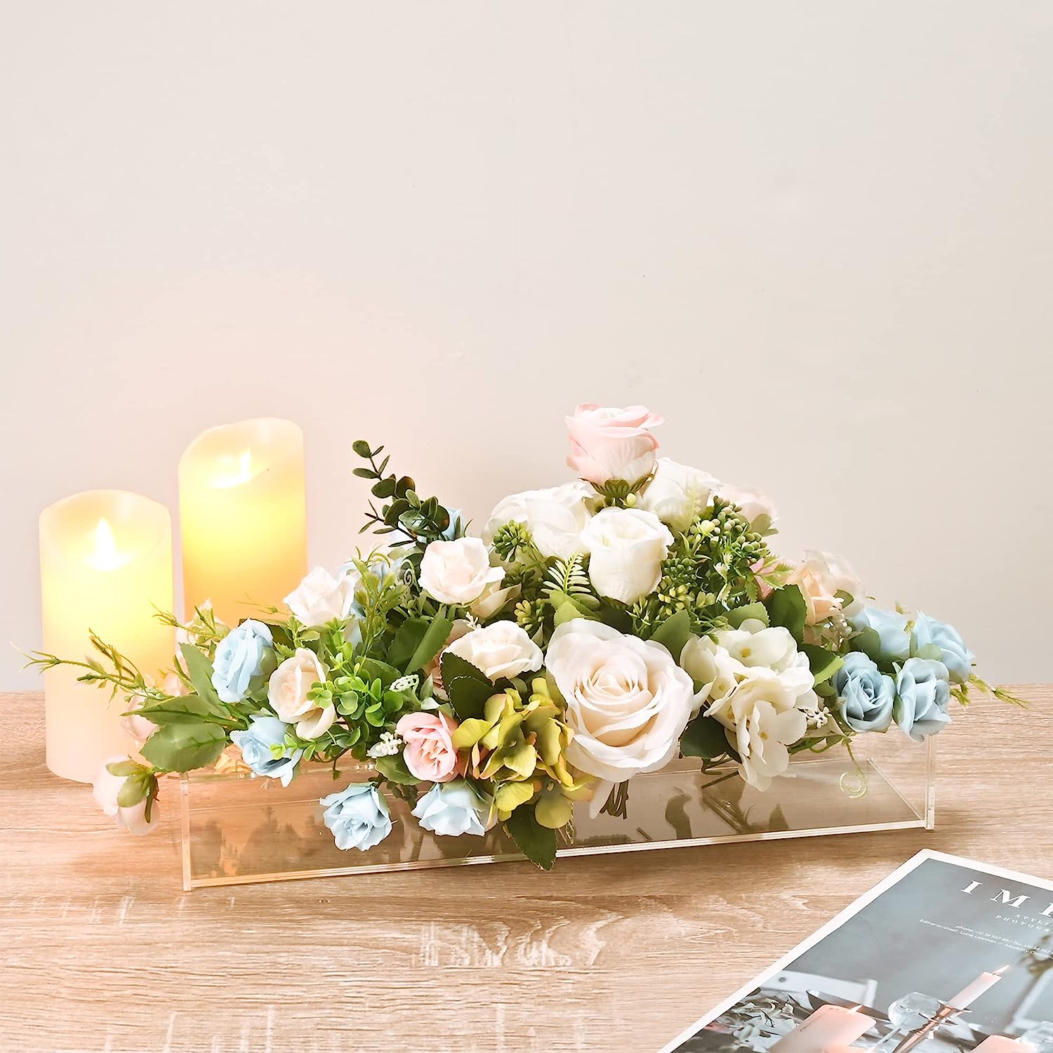 💓Mother's Day Gift - Clear Acrylic Flower Vase