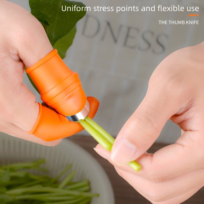 🔥🔥45% OFF-Finger Protector Silicone Thumb Knife Protector