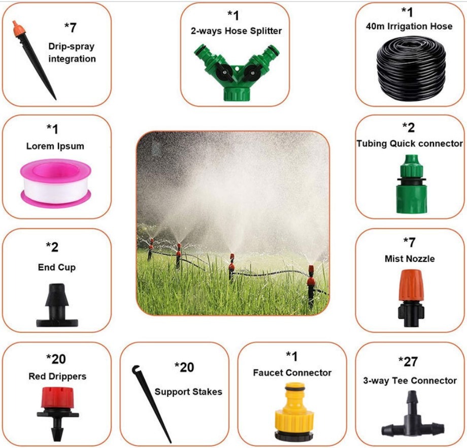 Summer Hot Sale 50% OFF - 2021 Mist Cooling Automatic Irrigation System