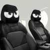 Last Day Promotion 70% OFF - 😆Funny Cartoon Car Headrest Covers – 2PCS Universal Fit 🚗