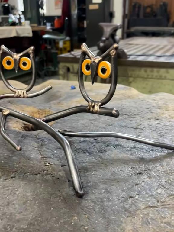 Wise Watchers – Handcrafted Owl