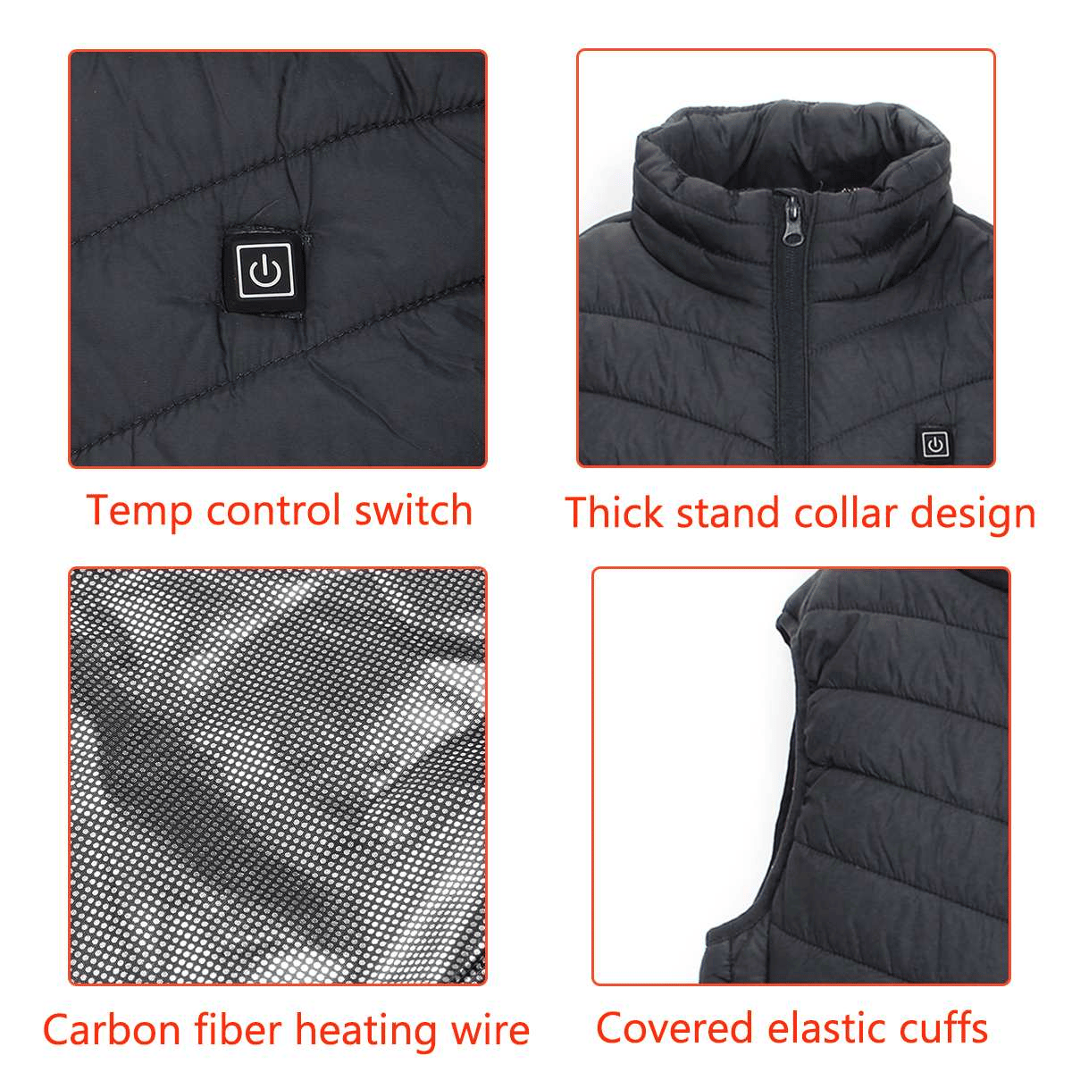 (🎄CHRISTMAS EARLY SALE-48% OFF) 2022 New Unisex Warming Heated Vest(BUY 2 GET FREE SHIPPING)