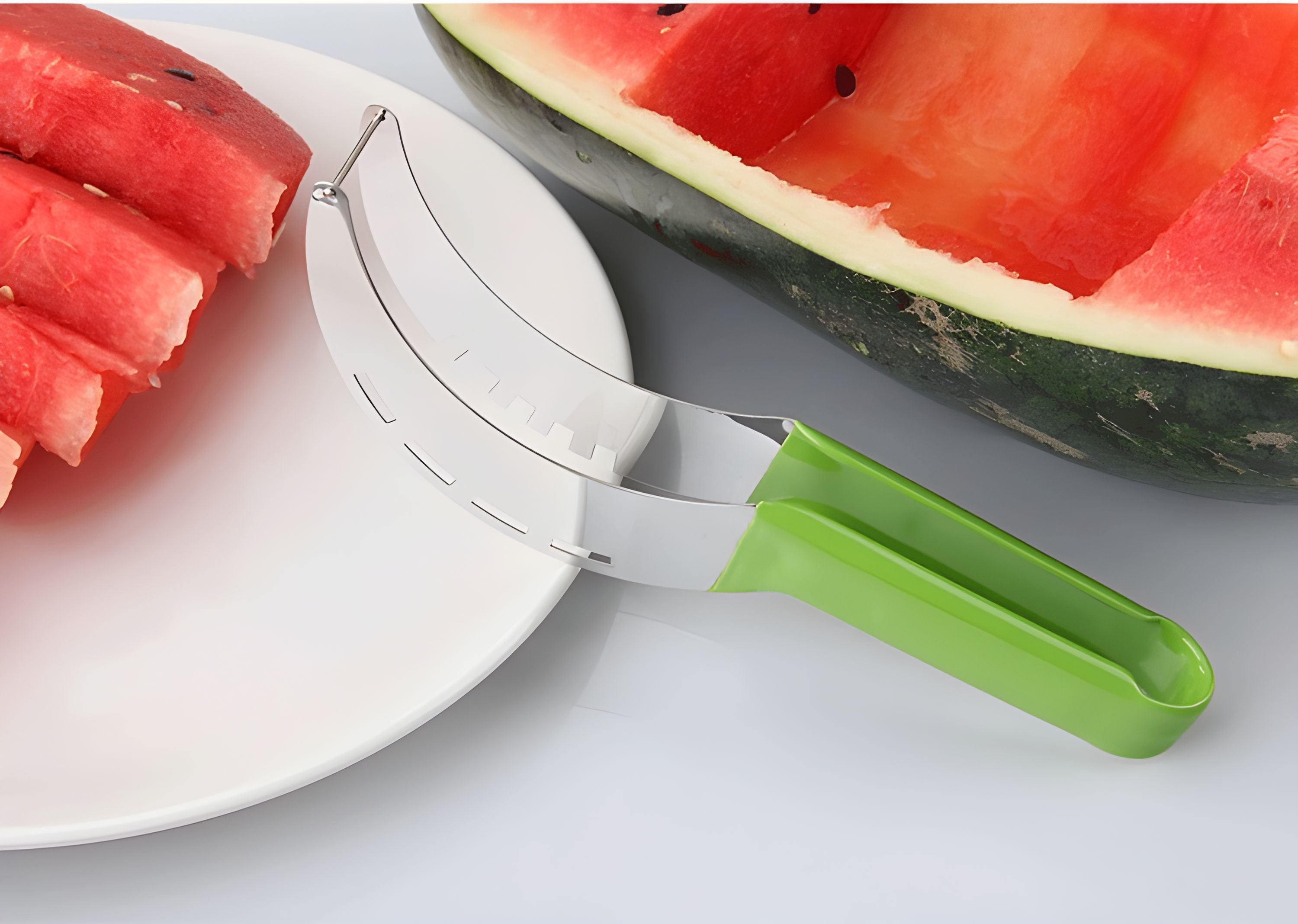 🔥Last Day 70% OFF, Stainless Watermelon Slicer, Buy 2 Free Shipping!