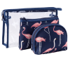 Fashion Brand 3pcs/set  Cosmetic Bags