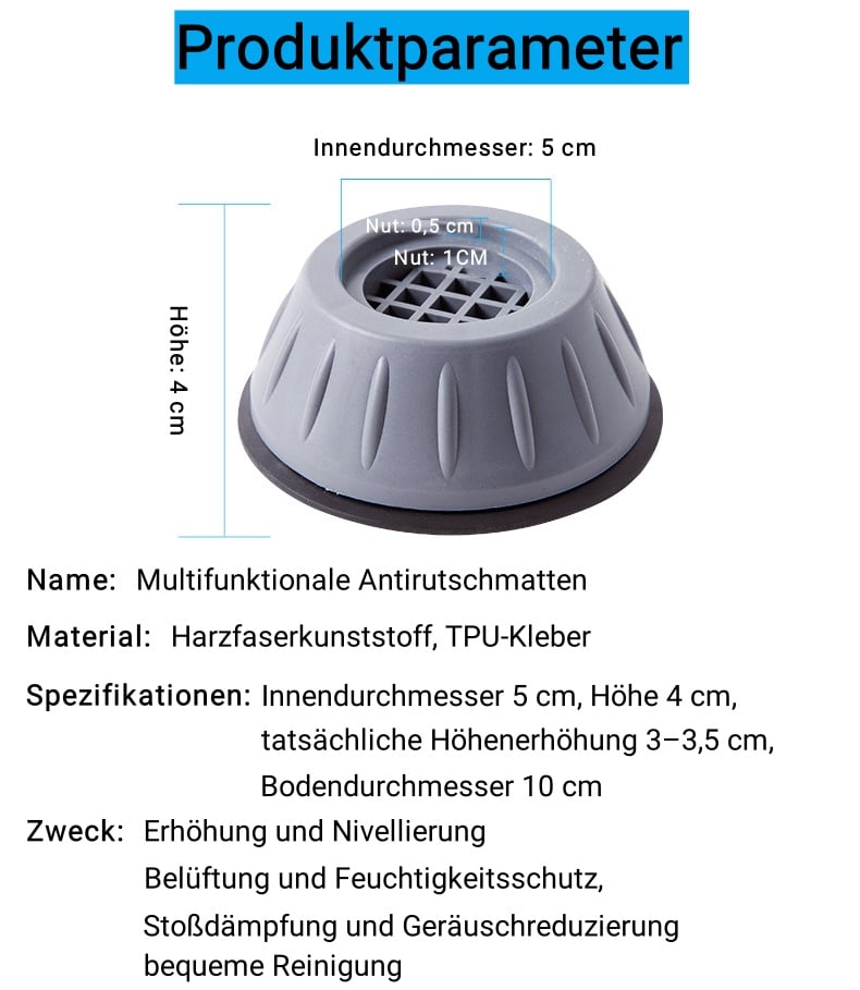 🔥Letzter Tag 49 % Rabatt☀️Stoßfester Waschmaschinen Halter