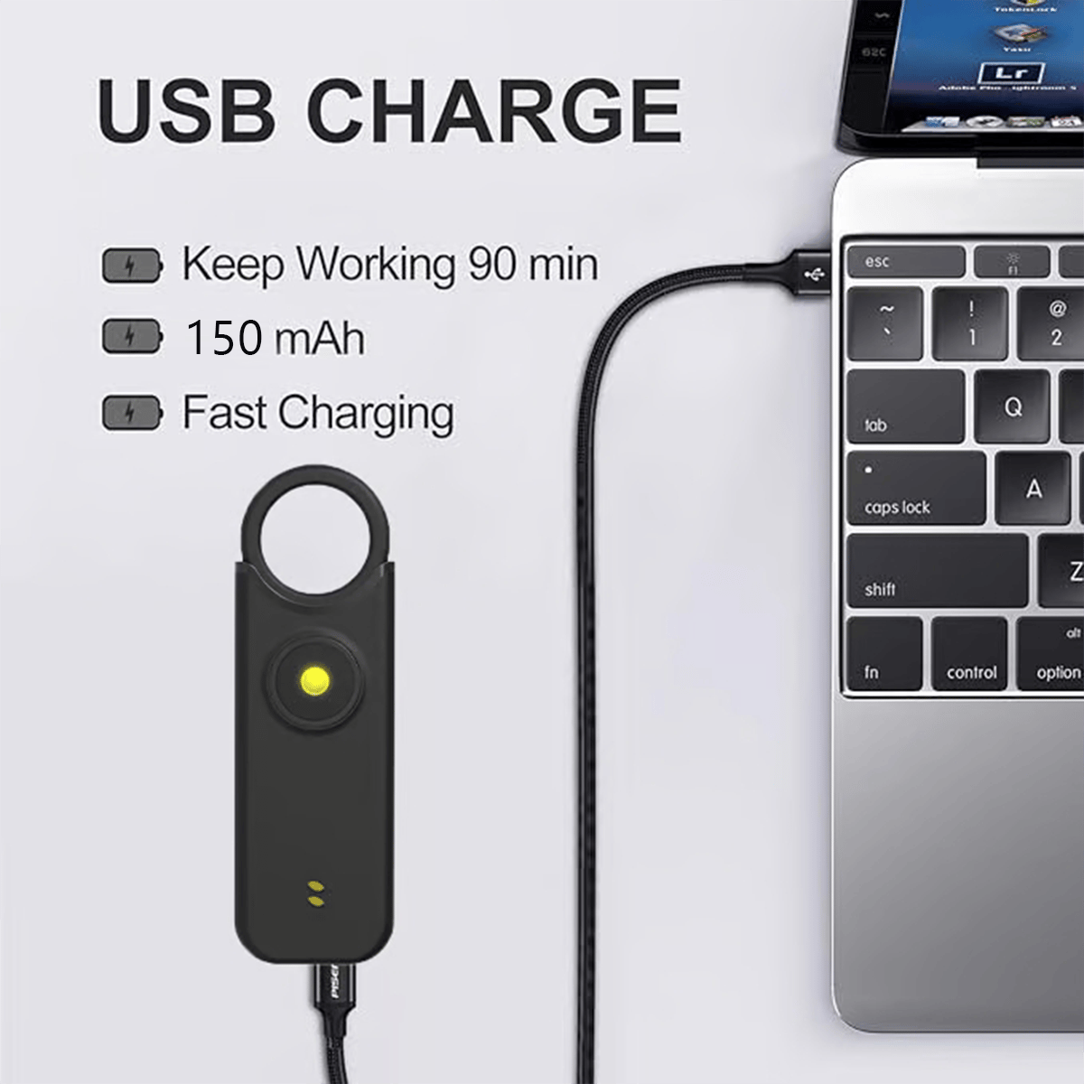 🔥Last Day Promotion 70% OFF🔥Personal Safety Alarm Keychain⚡BUY 2 FREE SHIPPING
