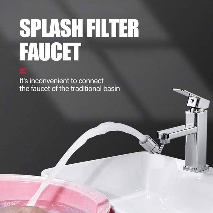 ( CHRISTMAS PRE SALE - SAVE 50% OFF & BUY 2 FREE SHIPPING) Universal Splash Filter Faucet