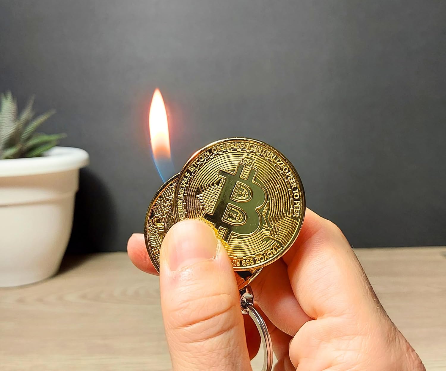 (🔥2024 Collectible of the Year - 50% OFF) BTC Creative Lighter - Buy 2 Get Extra 10% Off