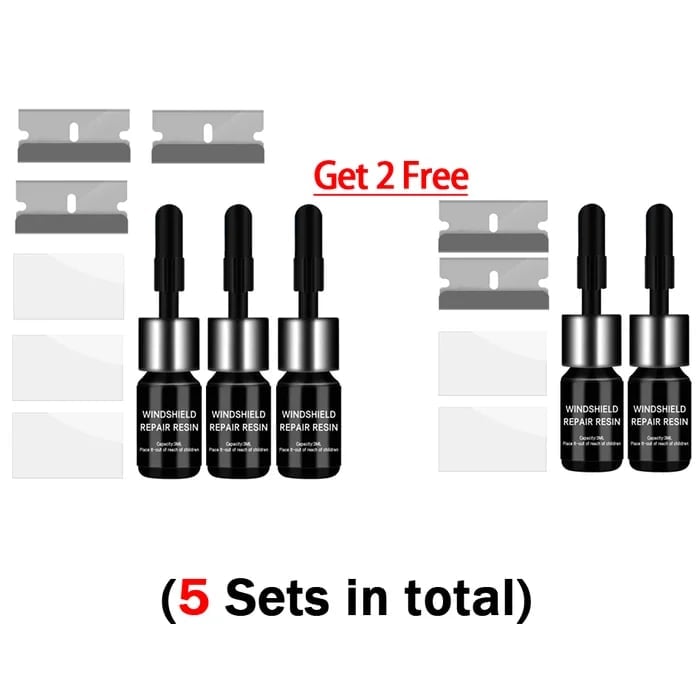 Last Day Promotion - 🔥Car glass window liquid nano repair kit⚡