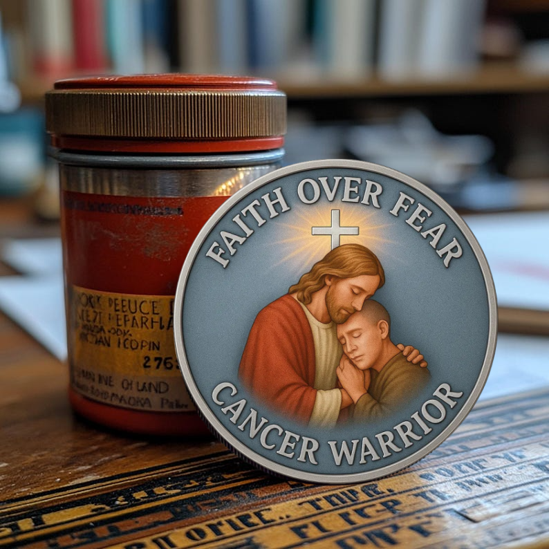 🏆Flash Sale 60% OFF -✝️ TH OVER FEAR CANCER WARRE COIN