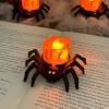 Halloween Spider Candlestick Ornaments