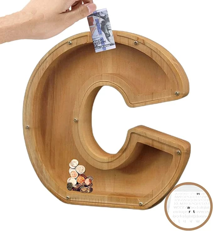 🔥2024 Last Day 50% Off🔥Piggy Bank-Wood Gift For Kids