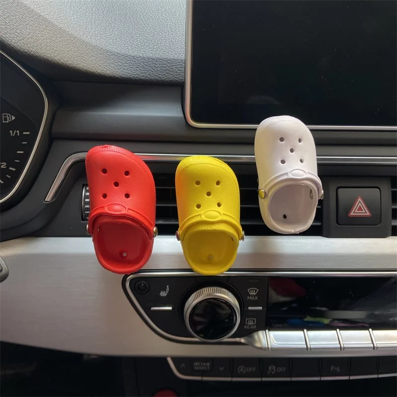 Cute Shoe Shape Aromatherapy Ventilation Grille Car Decoration