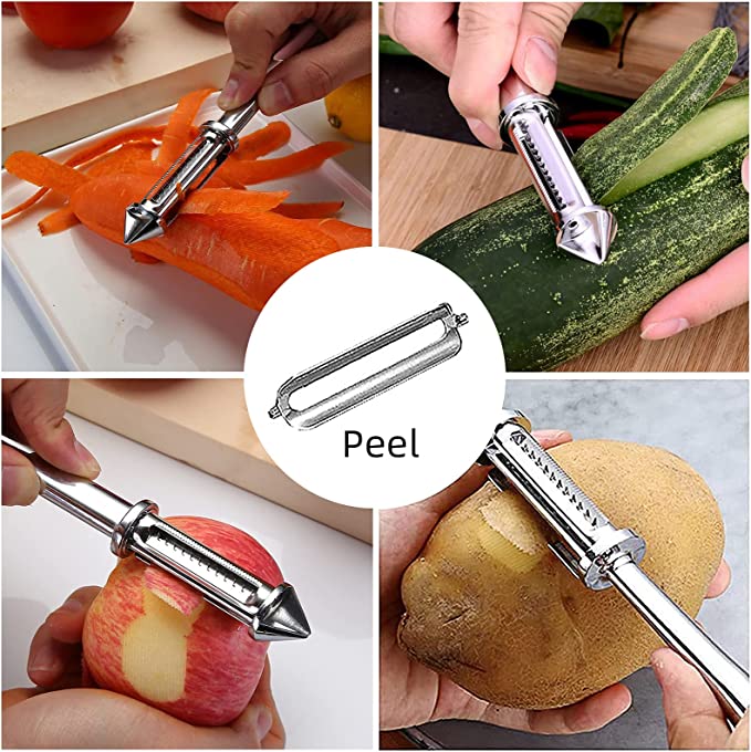 Christmas Hot Sale 48% OFF -  Multifunctional Vegetable Peeler - BUY 3 GET 1 FREE NOW