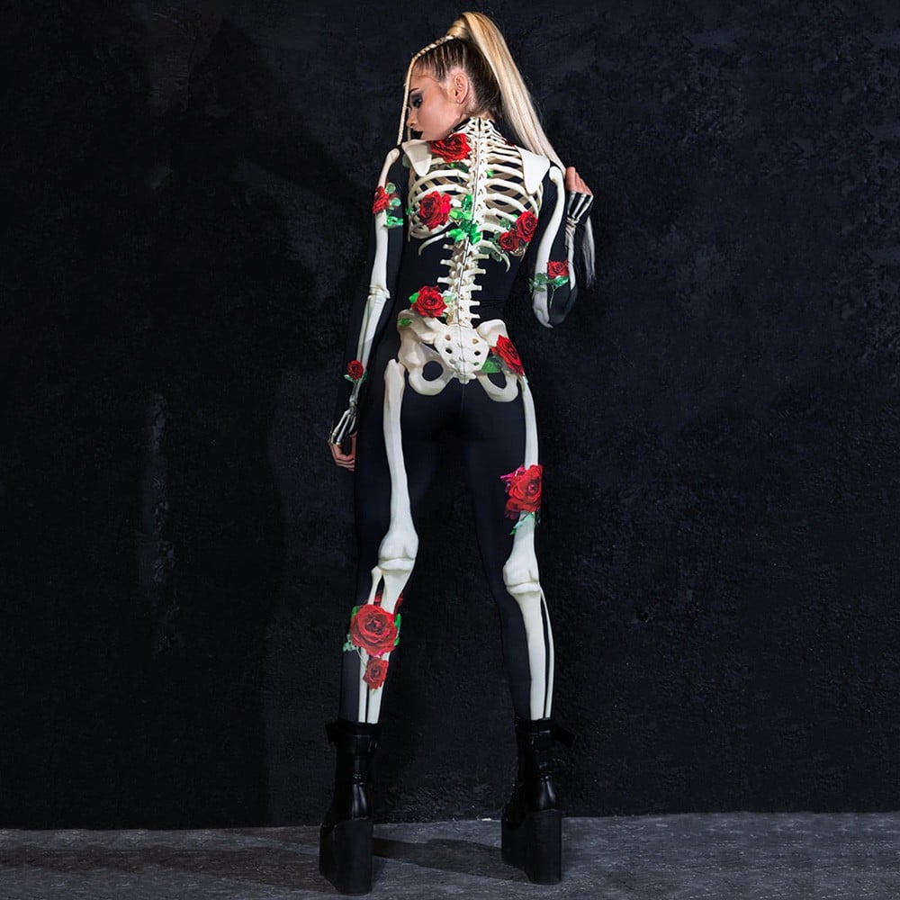 🔥Early Halloween Sale 50% OFF💀Sexy Skeleton Bodysuit