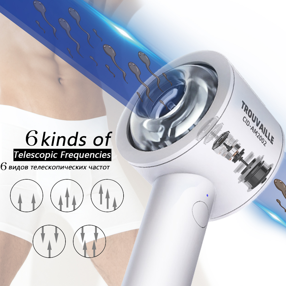 Men's Smart Retractable Electric Masturbation Cup Penis Masturbation Device Adult Sex Products - LMG001