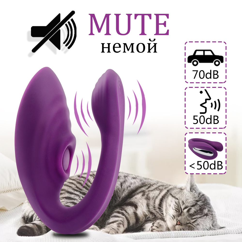 SHEMESIX - Women's Wireless Remote Control Clitoris Stimulating Vibrator Couple Wearable Butterfly Underpants Vibrator