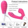 SHEMESIX - Female Masturbation Vibrator - Rabbit Vibrator 10 Modes Clit, Suction Vibrator