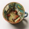 Van Gogh's Bedroom 3D Illusion Mug
