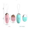 SHEMESIX Pearl Egg Toy Wireless Massager Remote Control Vibrator Female Masturbation