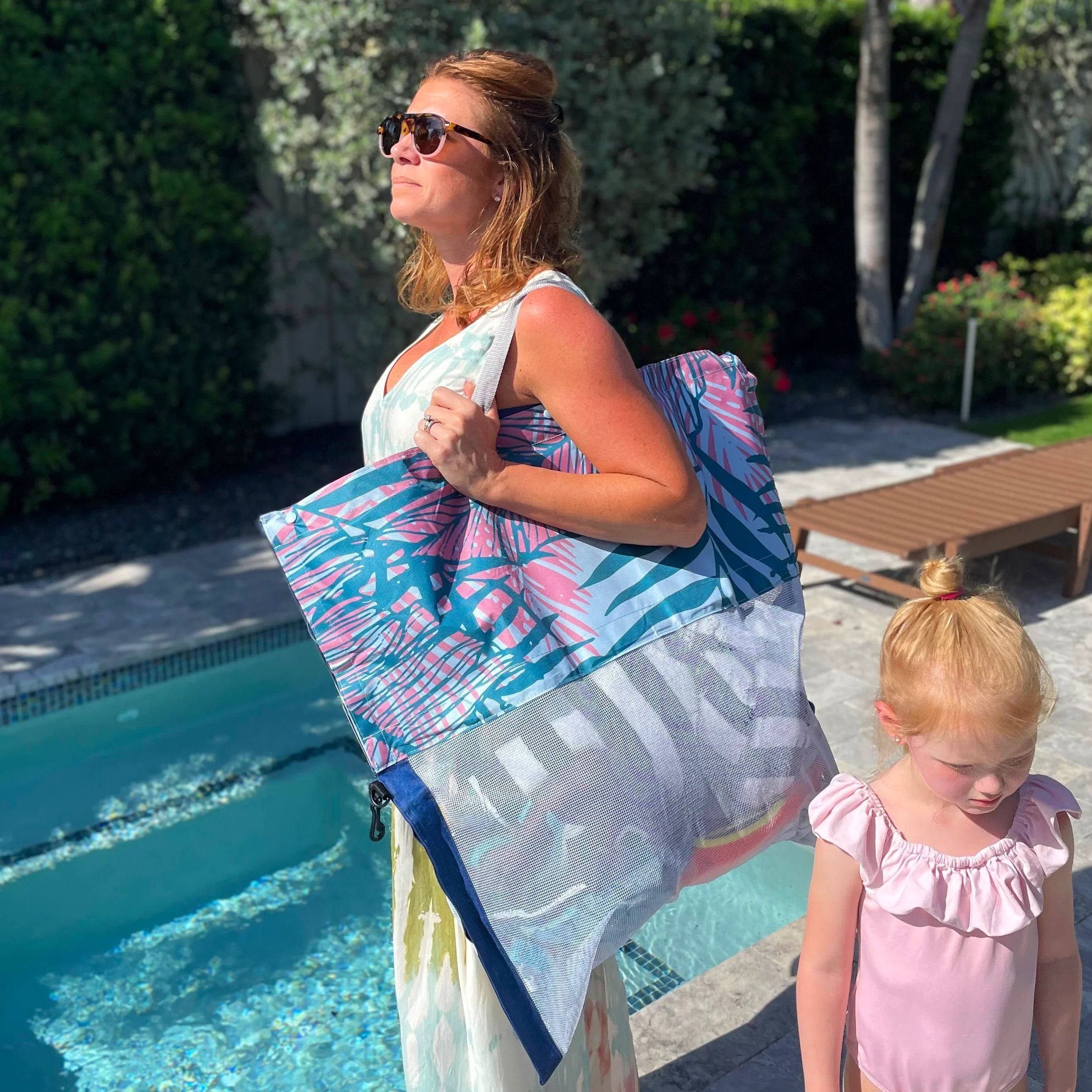 ⏰LAST DAY SALE 50% OFF💥2-In-1 Floating Hammock And Beach Tote
