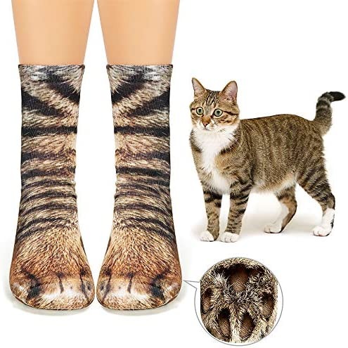 Early Christmas Sale 48% OFF - 3D Cat Paw Pattern Socks⚡Buy 3 pairs get 1 free