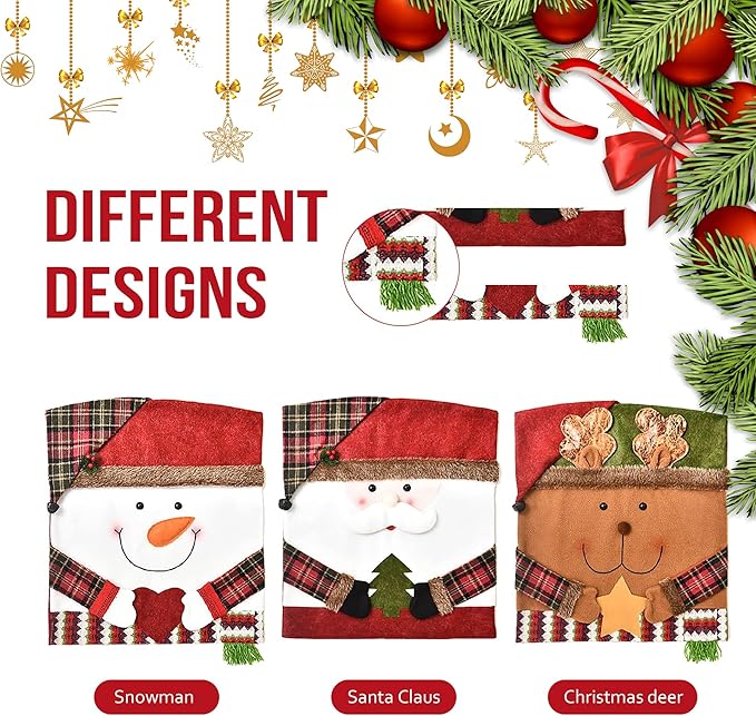 🔥Last Day Promotion 50% OFF🔥Cute Christmas Chair Covers