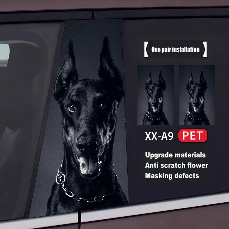 🔥Last Day Promotion 70% OFF🔥Custom Animal Series Car Door Sticker Set (2Pcs)