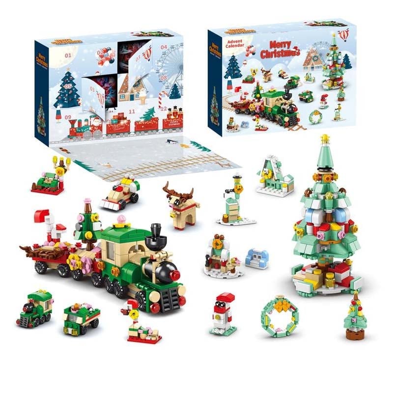 🔥Last Day Flash Sale🔥-🎅2024 Christmas Building Blocks Gift Box