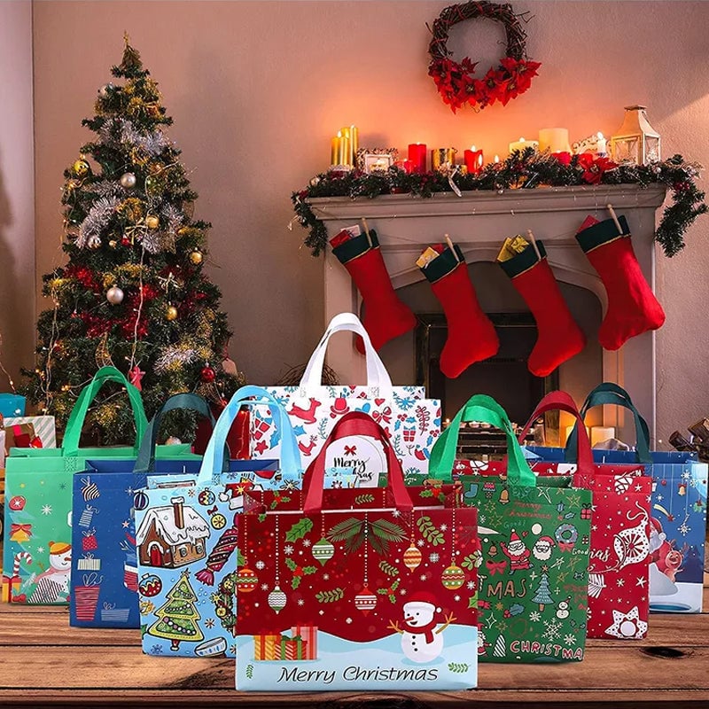 🎁2025 Reusable Christmas Gift Bags🔥Buy 6 Save 20% OFF & Free Shipping