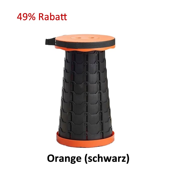🔥Robusten, zusammenklappbaren, tragbaren Hocker