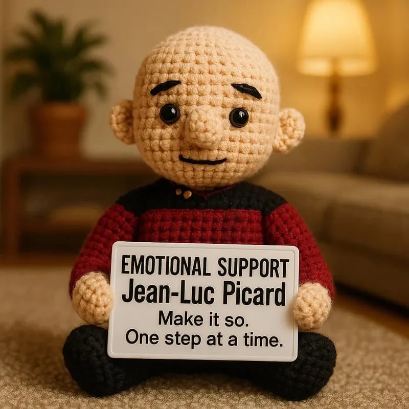 🎁Emotional Support Classic Movie Crochet Doll