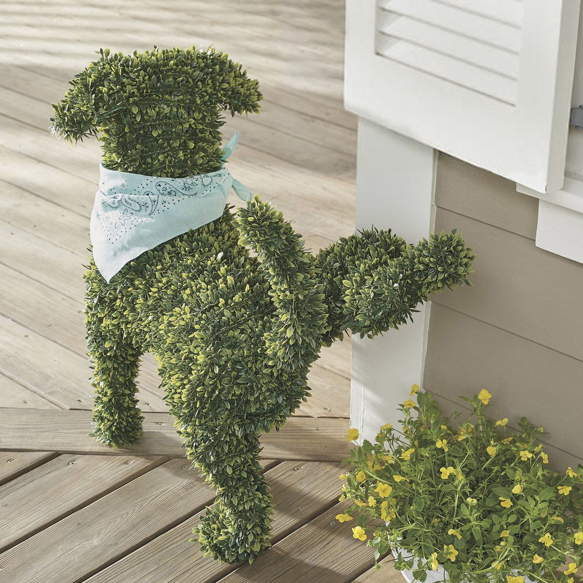 Limited stock💥Decorative Peeing Dog Topiary（28x26x20cm）