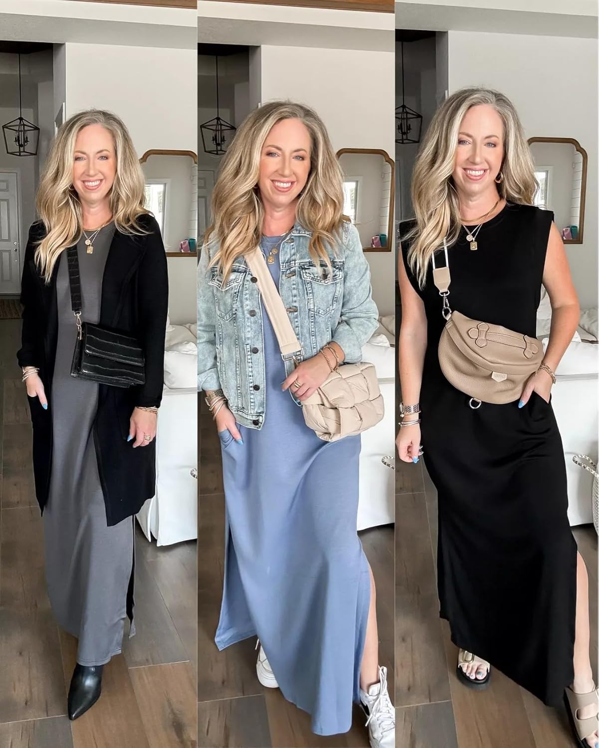 🎁LAST DAY 45% OFF🎁-Women Wrinkle-Free Long Maxi Dress