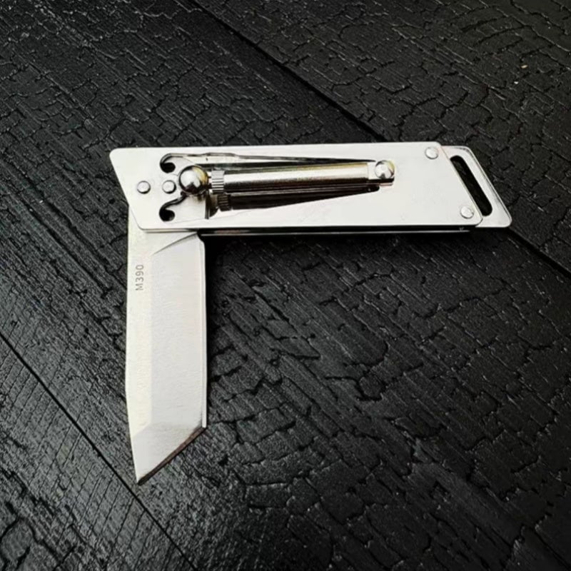 Mechanical Hydraulic Rod Shape EDC M390 Pocket Knife