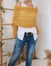 🍂TikTok Fall Sale — Last Day 70% OFF🎉Scarf With Sleeves, Knitted Cable Wrap