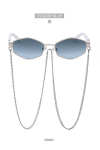 Women's Fashion Chain Irregular Sunglasses