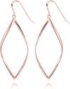 PAVOI 14K Gold Plated Dangle Earrings for Women | Infinity Cute Hanging Hoop Earrings