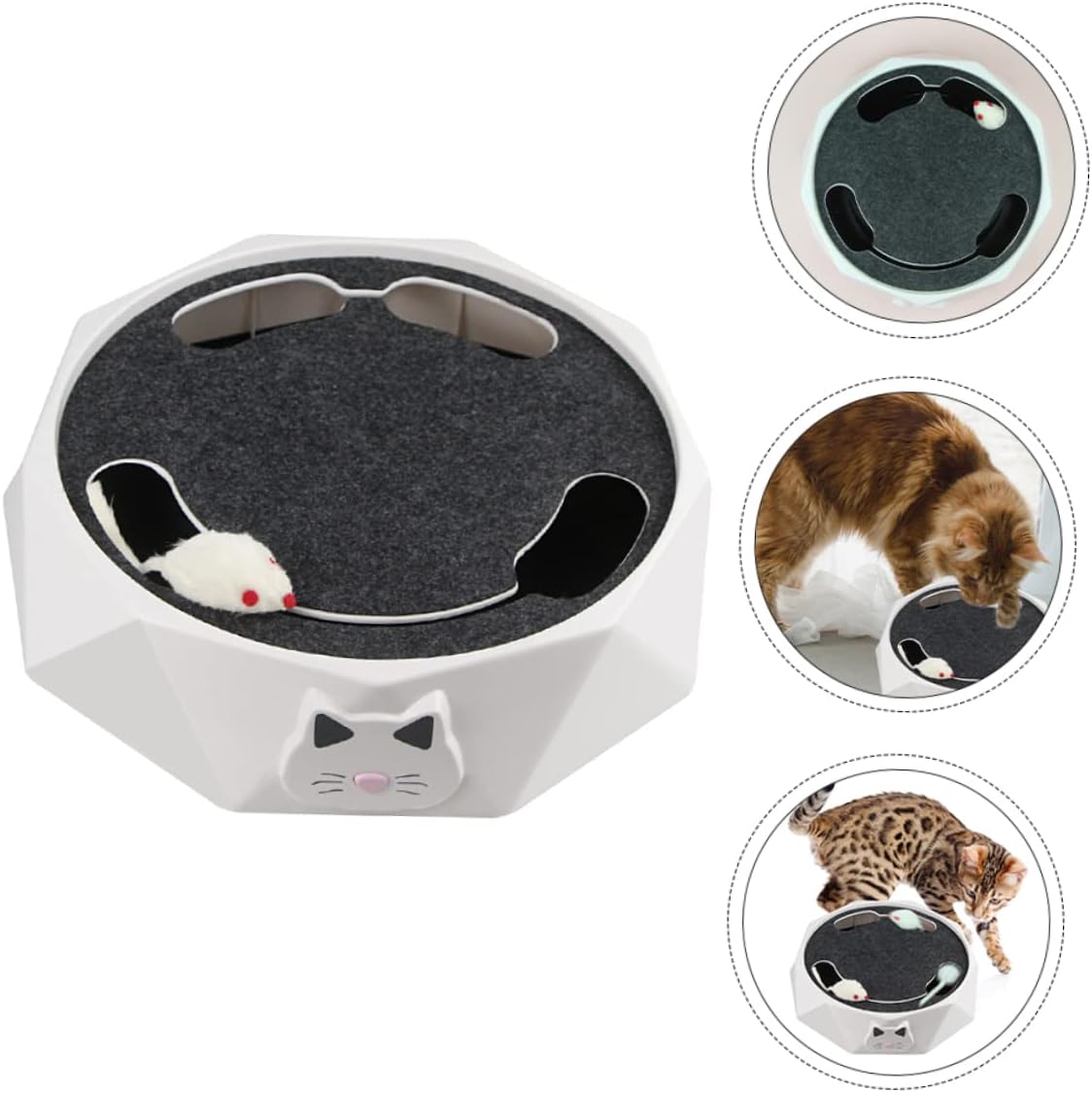 🔥LAST DAY 50% OFF - Cat Toy with Running Mouse