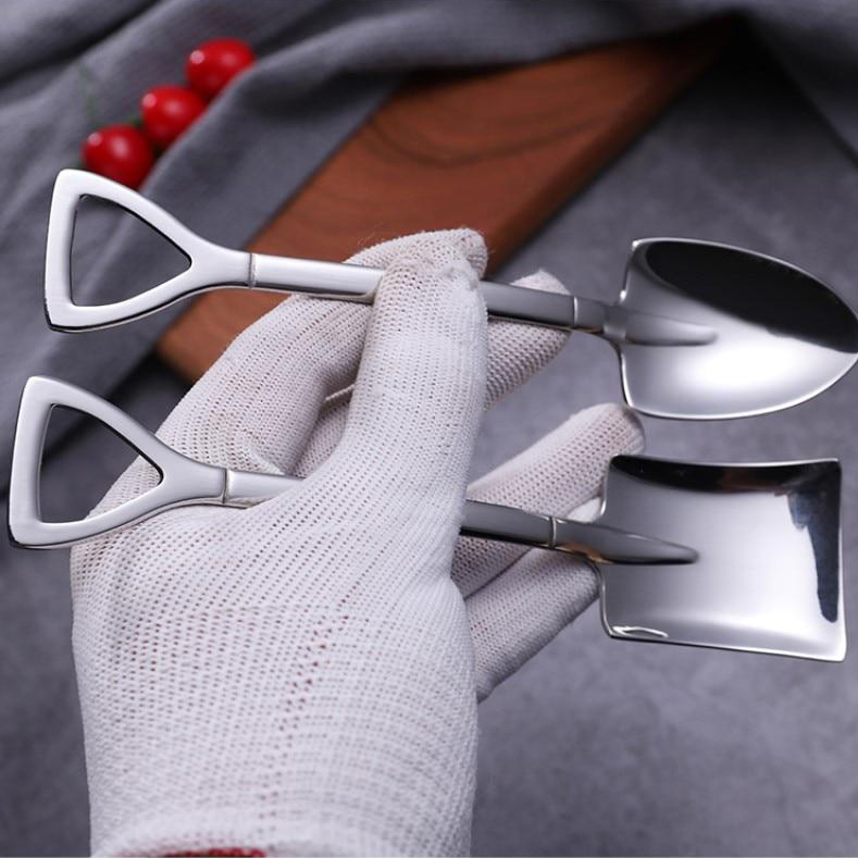 (🎅EARLY XMAS SALE - 50% OFF) Stainless Steel Shovel Spoon (1 SET / 2 PCS)