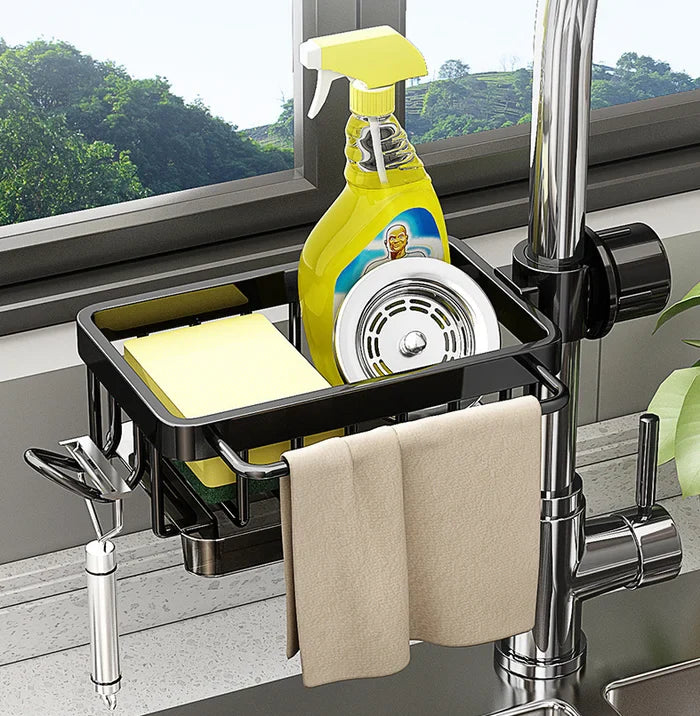 (🔥2024 New Arrival) Kitchen Sink Faucet Organizer