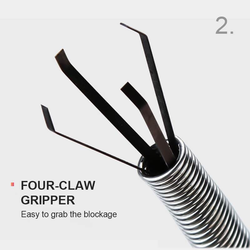 (🔥Last Day Promotion- SAVE 48% OFF) Spring Pipe Dredging Tool (BUY 2 GET 1 FREE now)