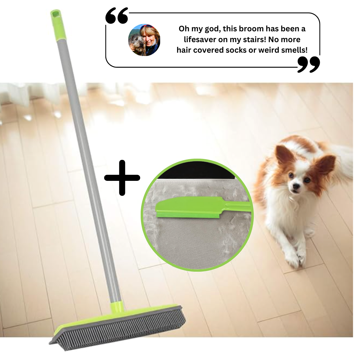 🌲Christmas Sale 49% OFF - Magic Pet Hair Removal Broom